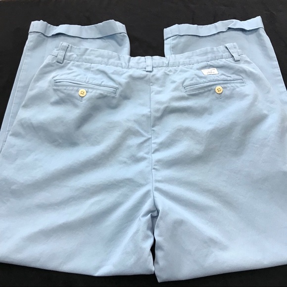 Sz 35 Vineyard Vines Flat Front Pants - Picture 4 of 8